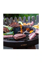 Barbecue à charbon REMUNDI - BARBECUE BRASERO EN ACIER CARUS DIAMÈTRE 102 CM HAUTEUR 87 CM