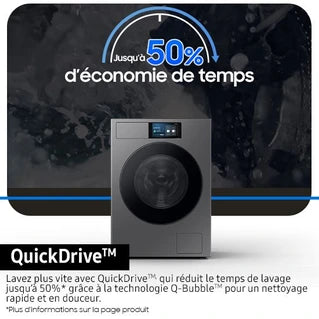 Lave-linge hublot Samsung WF90F09C4S BESPOKE AI