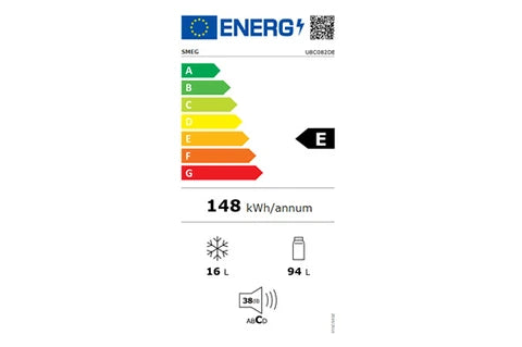 Réfrigérateur top Smeg U8C082DE - Encastrable 88 cm
