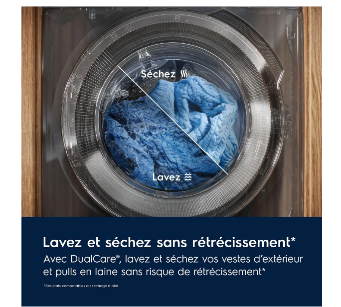 Lave-linge séchant Electrolux EW7W4953DA