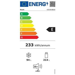 Réfrigérateur congélateur en bas Bosch KGV36VBEAS