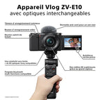 Appareil photo hybride Sony ZV-E10 NU