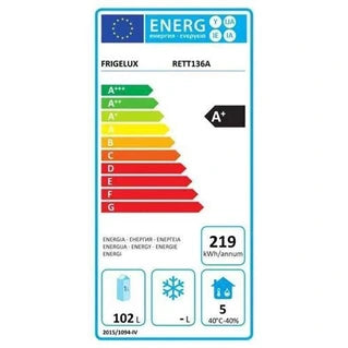 Réfrigérateur top Frigelux RETT136A