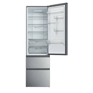 Réfrigérateur congélateur en bas Haier HTR3620CNMG Inox