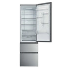 Réfrigérateur congélateur en bas Haier HTR3620CNMG Inox