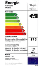 Réfrigérateur top Whirlpool ARC 104 +