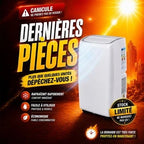 Climatiseur mobile Kooper Climatiseur portable 5925929 12000 BTU Blanc Déshumidificateur Ventilateur