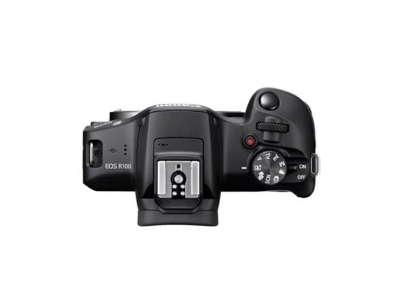 Appareil photo hybride Canon EOS R100 + RF-S 18-45mm f/4.5-6.3 IS STM