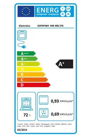 Four encastrable Electrolux Série 500 EOF4P46H