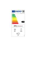Refrigerateur congelateur en bas PROLINE COMBINE ENCASTRABLE - PCI 259-F-2F-LED 178 178CM