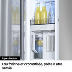 Réfrigérateur multi-portes Samsung RF65DG9H0ESR - Family Hub avec AI Vision