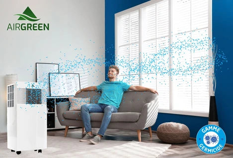 Climatiseur mobile Airgreen 3100W AG32-UV avec Lampe UVC