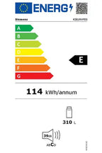 Réfrigérateur 1 porte Siemens KI81RVFE0 - ENCASTRABLE 177CM