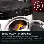 Sèche-linge pompe à chaleur Aeg TE7G9GBP
