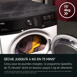 Sèche-linge pompe à chaleur Aeg TE7G9GBP