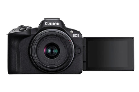 Appareil photo hybride Canon EOS R50 + RF-S 18-45mm f/4.5-6.3 IS STM