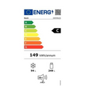 Réfrigérateur congélateur en bas Bosch KGE39ALCA