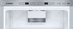 Réfrigérateur multi-portes Bosch Réfrigérateur congélateur bas KGE398IBP Serie 6 343L Inox