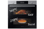 Four encastrable Samsung NV7B4550VAS - DUAL COOK FLEX