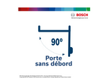 Réfrigérateur congélateur en bas Bosch KGN33NWEB