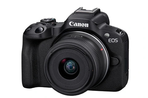 Appareil photo hybride Canon EOS R50 + RF-S 18-45mm f/4.5-6.3 IS STM