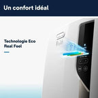 Climatiseur fixe Delonghi Climatiseur Mobile Climatisation PAC EL110 WIFI 2900 W 11 000 Btu h 3 vit