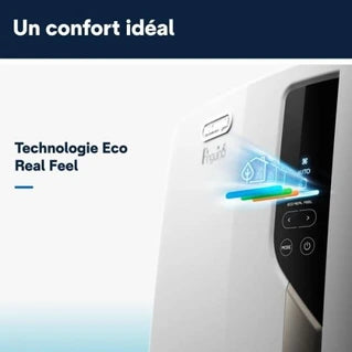 Climatiseur fixe Delonghi Climatiseur Mobile Climatisation PAC EL110 WIFI 2900 W 11 000 Btu h 3 vit