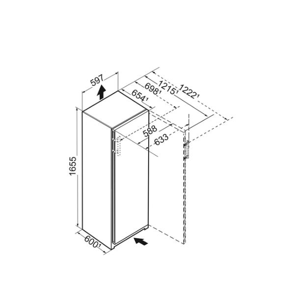 Congélateur armoire Liebherr FNb 505i Blanc