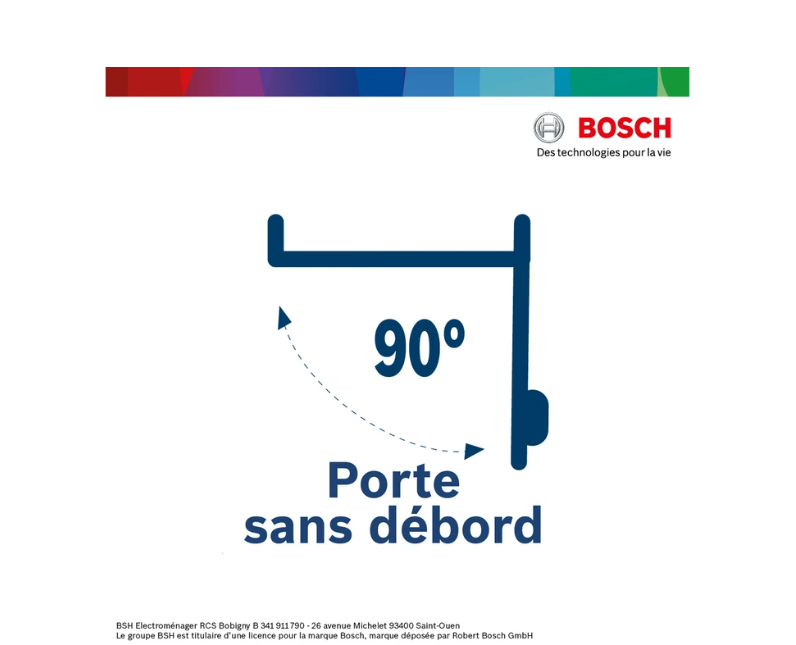 Réfrigérateur congélateur en bas Bosch KGN49XLEA