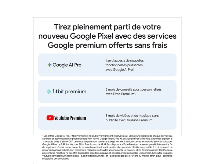 Smartphone Google Pixel 10 Pro 256 Go Jade