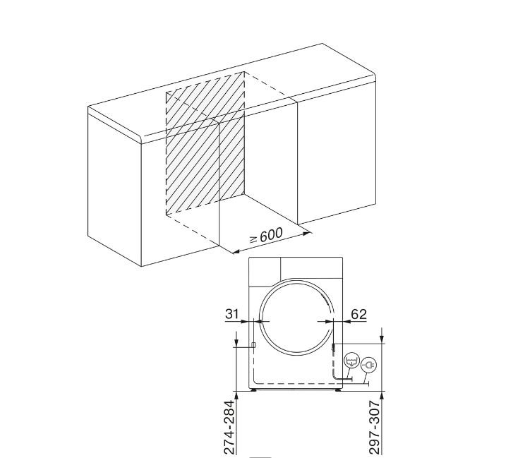 Sèche-linge pompe à chaleur Miele TWL 680 W