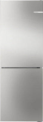 Réfrigérateur congélateur en bas Bosch Série 2 Réfrigérateur combiné pose-libre 175.4 x 61.4 cm Argent, Total No Frost KGN33NSDB