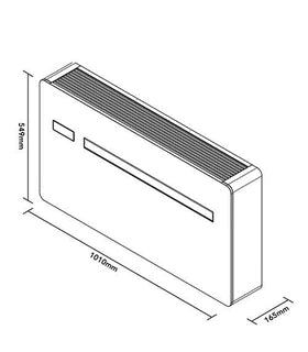 Climatiseur fixe Klimea Clim fixe reversible monobloc 2.6kW horizontale - : KLIMEA 10 HP