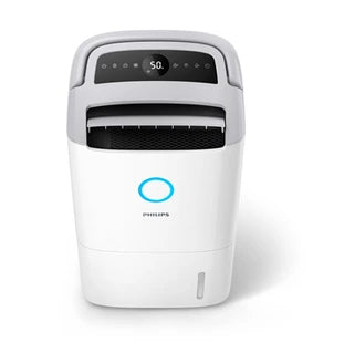 Déshumidificateur Philips 2-en-1 Purificateur d'air HEPA Serie 5000 DE5305/11 Blanc