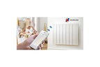 Radiateur électrique HAVERLAND RADIATEUR À INERTIE EN FONTE D'ALUMINIUM AVEC BLUETOOTH - 1700W - - HAVERLAND - BLANC