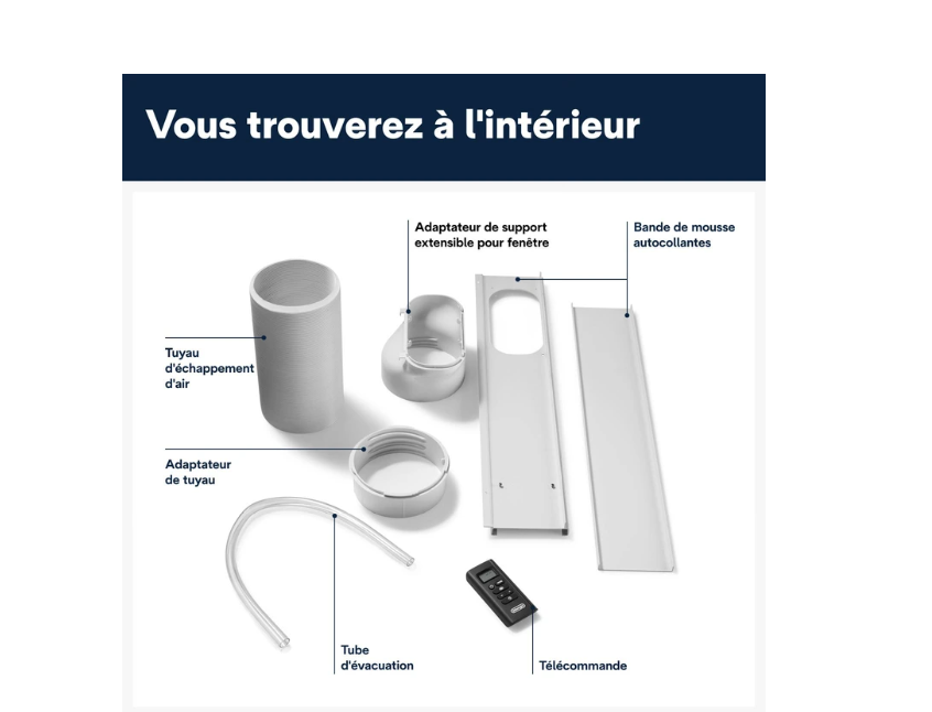 Climatiseur mobile Delonghi PAC EM82K.1