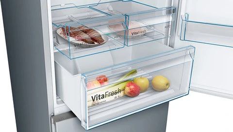 Réfrigérateur congélateur en bas Bosch KGN49XLEA