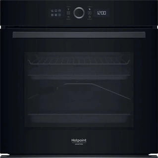 Four encastrable Hotpoint - Four encastrable pyrolyse noir - HA4S80PM0BA Noir