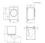 Sèche-linge pompe à chaleur Electrolux EW7HI495B Blanc