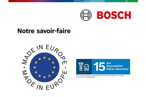 Sèche-linge pompe à chaleur Bosch WTH8520SFR