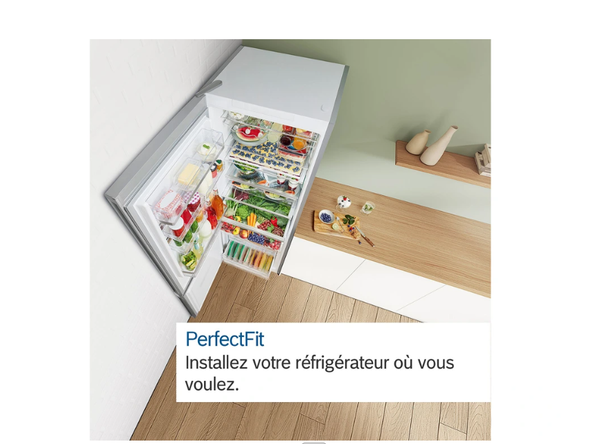 Réfrigérateur congélateur en bas Bosch kgb86xiep