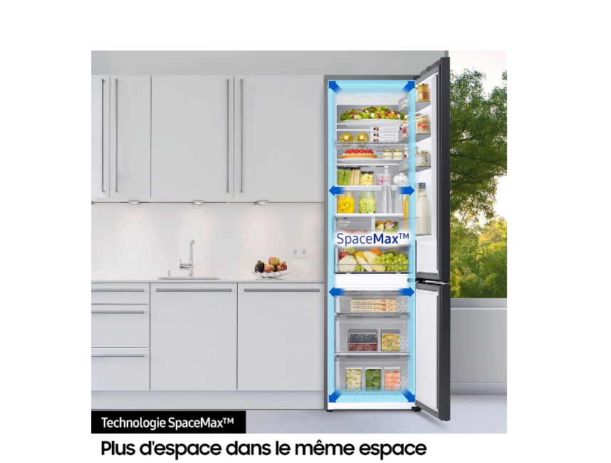Réfrigérateur congélateur en bas Samsung RB34C602DSA