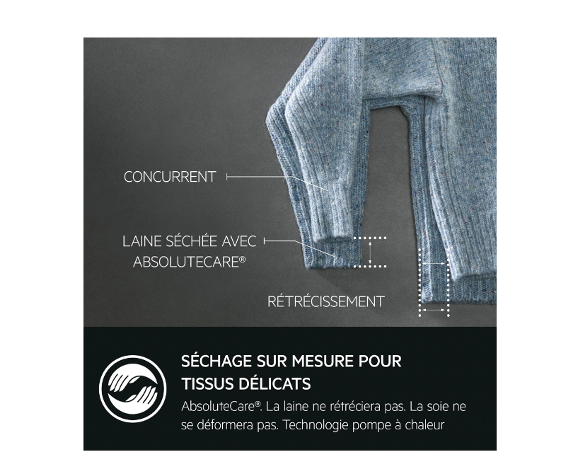 Sèche-linge pompe à chaleur Aeg TR93A9H4BW