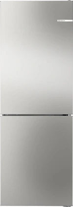 Réfrigérateur congélateur en bas Bosch Série 2 Réfrigérateur combiné pose-libre 175.4 x 61.4 cm Argent, Total No Frost KGN33NSDB