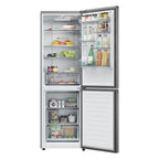 Réfrigérateur congélateur en bas Haier HDPR1618CNPK 352L Classe C Inox