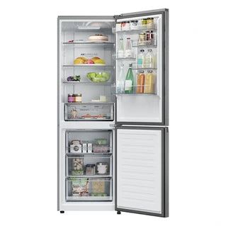 Réfrigérateur congélateur en bas Haier HDPR1618CNPK 352L Classe C Inox