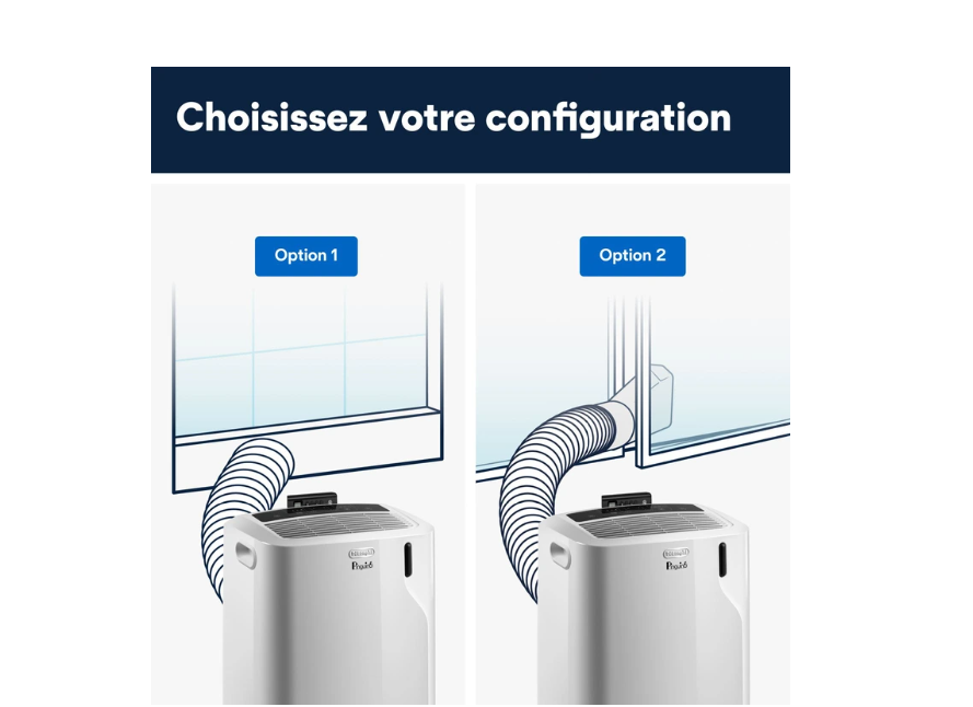 Climatiseur mobile Delonghi PAC EM82K.1