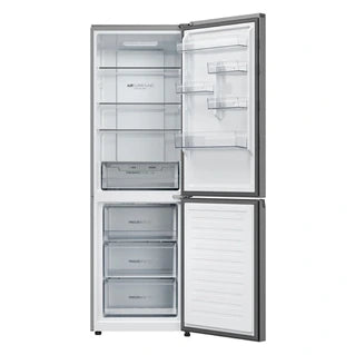 Réfrigérateur congélateur en bas Haier HDPR1618CNPK 352L Classe C Inox