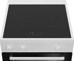 Cuisinière induction Beko FSE68112MWC
