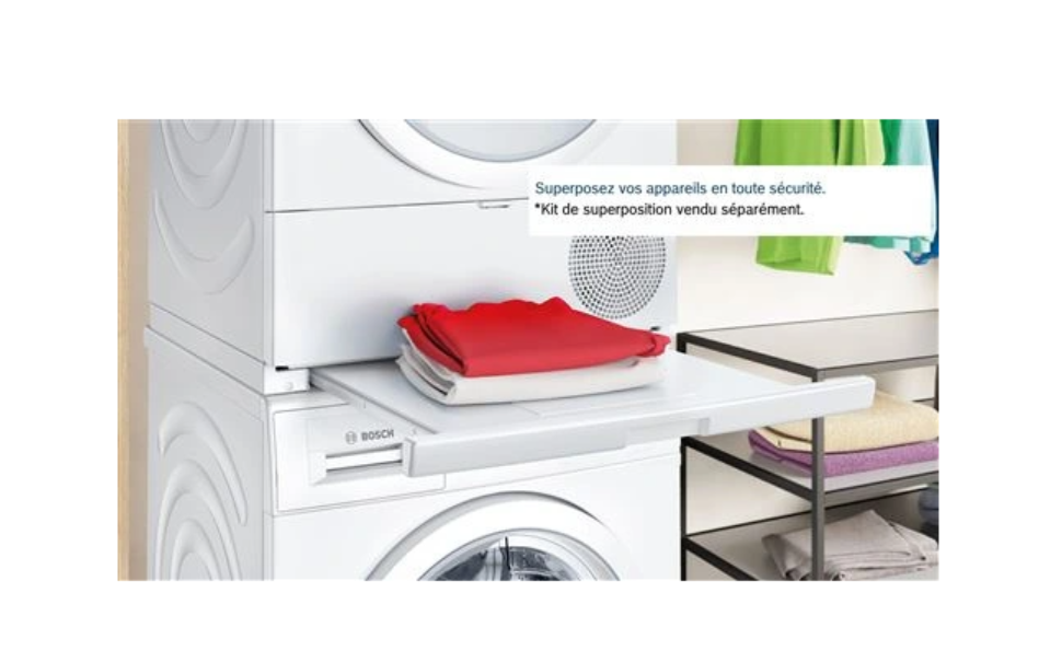 Sèche-linge pompe à chaleur Bosch WQG245DSFR